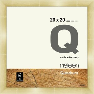 Nielsen Holz-Wechselrahmen Quadrum 20x20 cm gold