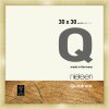 Nielsen Holz-Wechselrahmen Quadrum 30x30 cm gold