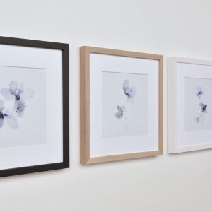 Nielsen Quadrum Holzrahmen 30x30 cm weiß deckend