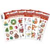 HERMA Schmucketiketten DECOR Weihnachten Lustiger Nikolaus 9x16 cm 3 Blatt