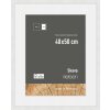 Nielsen Holz-Bilderrahmen Skava weiß 40x50 cm mit Passepartout 30x40 cm