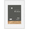 Nielsen Skava Holz-Bilderrahmen weiß 42x59,4 cm mit Passepartout 29,7x42 cm