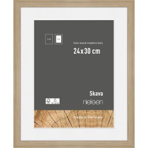 Nielsen Holz Bilderrahmen Skava eiche 24x30 cm mit...