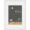 Nielsen Holz-Bilderrahmen Skava weiß 29,7x42 cm mit Passepartout 21x29,7 cm