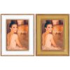 ZEP Holz Fotorahmen Vienna 10x15 cm bis 15x20 cm Weiß Gold