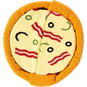 EatMySocks Doppelpackung Crew-Socken Napoli Pizza Full