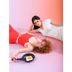 EatMySocks Doppelpackung Socken Fried Egg