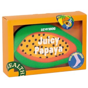 EatMySocks Lange Socken Juicy Papaya Geschenkidee