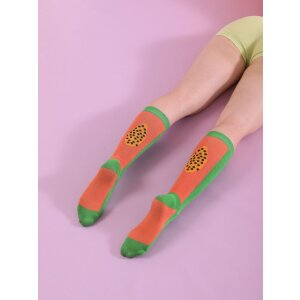 EatMySocks Lange Socken Juicy Papaya Geschenkidee