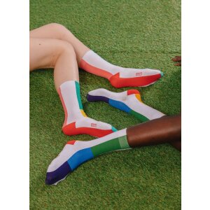 EatMySocks Lange Socken Rainbow Dream Pinky Pink