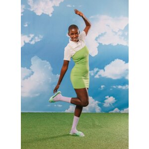 EatMySocks Lange Socken Yin Yoga Purple