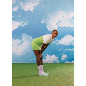 EatMySocks Lange Socken Yin Yoga Purple