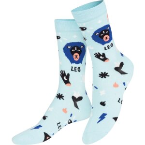 EatMySocks Crew Socken Tierkreiszeichen Löwe