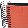 Goldbuch Spiralalbum Bella Vista lachs 20x20 cm 40 schwarze Seiten