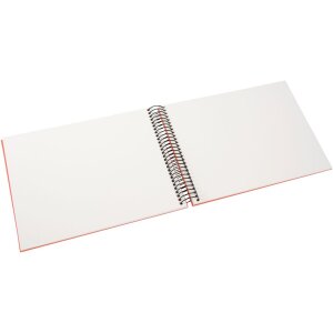 Goldbuch Spiralalbum Bella Vista lachs 24x17 cm 40 weiße Seiten