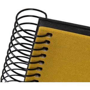 Goldbuch Spiralalbum Bella Vista senf 24x17 cm 40 schwarze Seiten