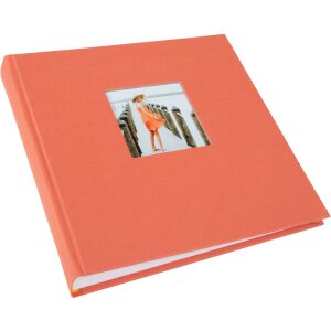 Фотоальбом Goldbuch Bella Vista лосось 25x25 см 60 белых страниц лен