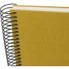 Goldbuch Spiralalbum Bella Vista senf 34x30 cm 40 weiße Seiten