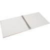 Goldbuch Spiralalbum Bella Vista lachs 34x30 cm 40 weiße Seiten Fotokarton