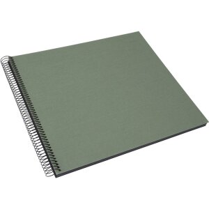 Альбом на спирали Goldbuch Bella Vista Artichoke 35x30 см 40 черных страниц