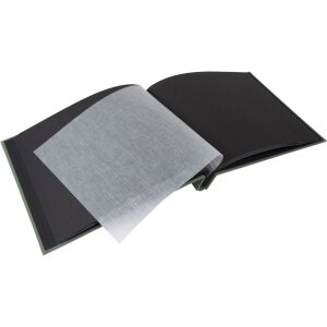 Goldbuch Schraubalbum Bella Vista Artischocke 30x25 cm 40 schwarze Seiten