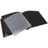 Goldbuch Schraubalbum Bella Vista senf 30x25 cm 40 schwarze Seiten