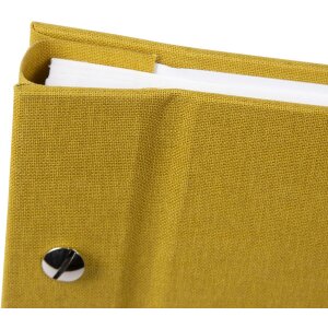 Goldbuch Schraubalbum Bella Vista senf 30x25 cm 40 weiße Seiten
