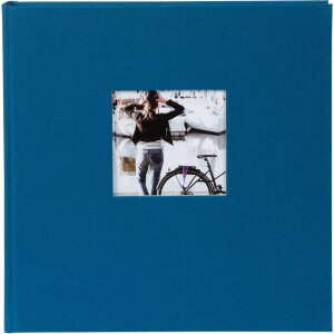 Goldbuch Fotoalbum Bella Vista petrol 30x31 cm 60 weiße Seiten