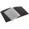 Goldbuch Fotoalbum Bella Vista Senf Leinen 60 Seiten 30x31cm mit Pergamin