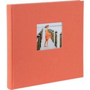 Goldbuch Fotoalbum Bella Vista Lachs 30x31 cm 60 schwarze...