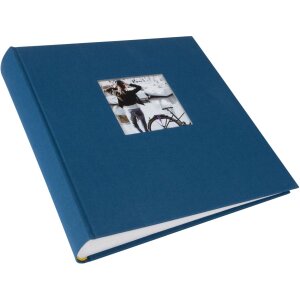 Goldbuch Jumbo-Fotoalbum Bella Vista Petrol 30x31 cm 100 weiße Seiten Leinen
