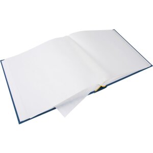 Goldbuch Jumbo-Fotoalbum Bella Vista Petrol 30x31 cm 100 weiße Seiten Leinen