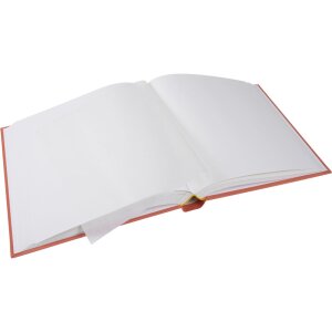 Goldbuch Jumbo-Fotoalbum Bella Vista lachs 30x31 cm 100 weiße Seiten Leinen