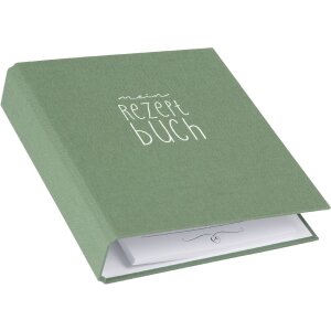 Goldbuch Rezeptordner Bella Vista Artischocke Leinen 21x24 cm