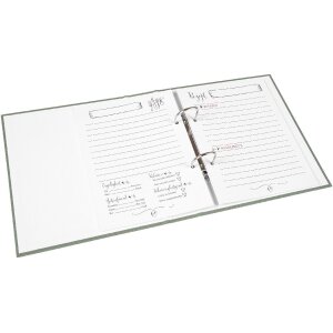 Goldbuch Rezeptordner Bella Vista Artischocke Leinen 21x24 cm