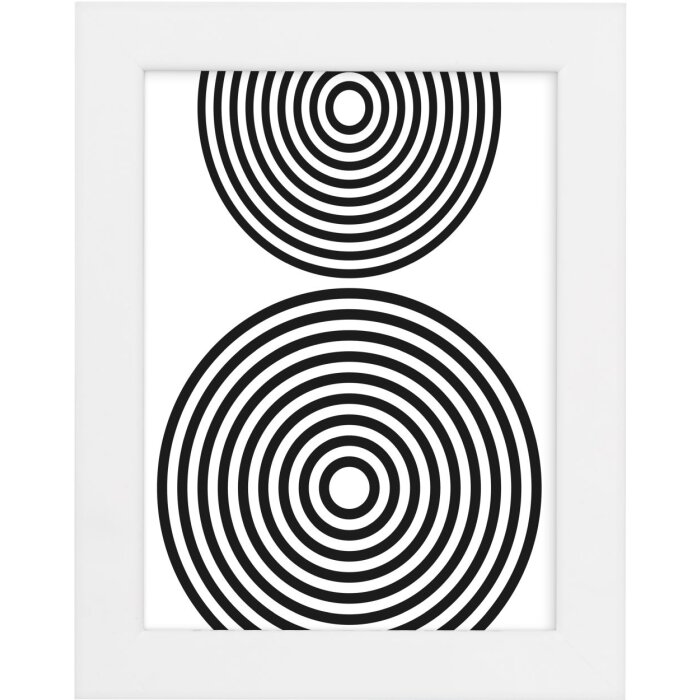 Goldbuch MDF Bilderrahmen Rio weiß 15x20 Zentimeter