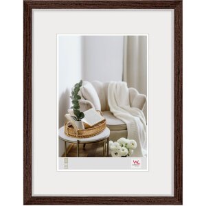 Walther MDF Holzrahmen Hygge 10x15 cm nussbaum