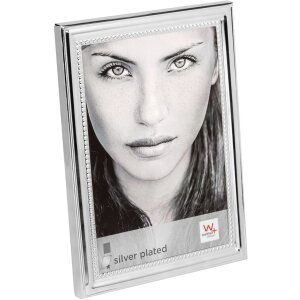 Walther Fotorahmen Elodie silber 10x15 cm versilbert mit...