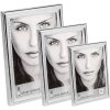 Walther Fotorahmen Elodie silber 10x15 cm versilbert mit Perlenrand