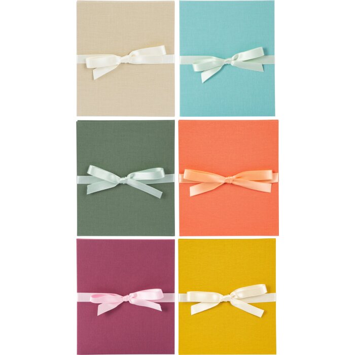 Goldbuch Leporello Bella Vista 10 фотографий 13x18 см льняной белый фотокартон