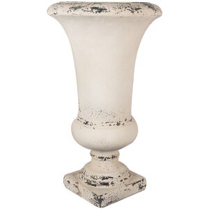 Clayre & Eef 50758 Blumentopf Beige Ø 34x62...