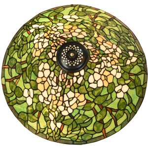 LumiLamp 5LL-6351 Hängelampe Tiffany Ø 50x135 cm E27-max 1x60W Grün