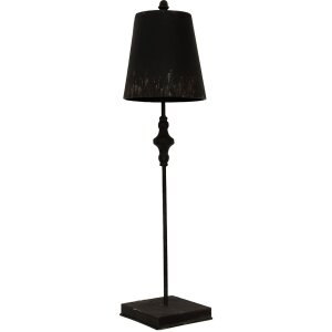 Clayre & Eef 5LMP670 Tischlampe Schwarz Ø...