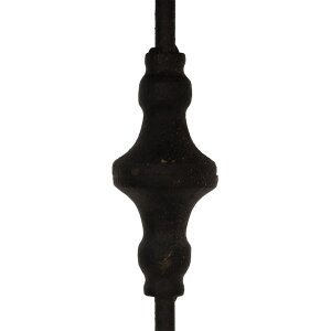 Clayre & Eef 5LMP670 Tischlampe Schwarz Ø 20x75 cm E27 max 60W