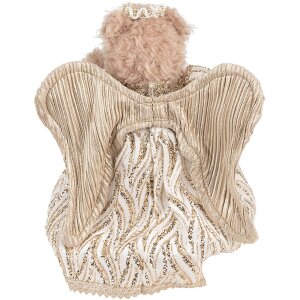 Clayre & Eef 65259 Dekoration Bär Beige 15x10x25 cm