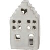 Держатель для свечей Clayre & Eef в виде домика, бежевый, 7x6x11 см