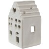 Держатель для свечей Clayre & Eef в виде домика, бежевый, 7x6x11 см
