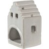 Держатель для свечей Clayre & Eef в виде домика, бежевый, 7x6x11 см