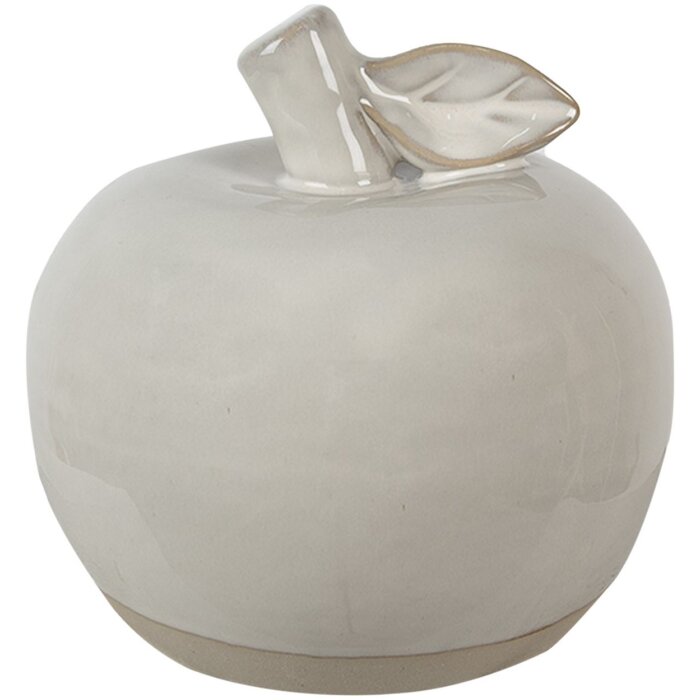 Декоративное яблоко Clayre & Eef, бежевое, Ø 6x6 см