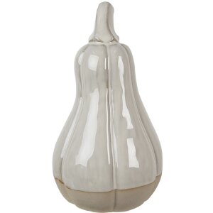 Декоративная тыква Clayre & Eef бежевая, Ø 9x15 см